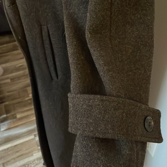 Worthington brand full length wool coat - Picture 3 of 9